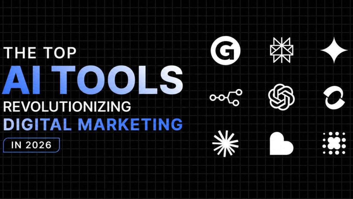 The Top AI Tools Revolutionizing Digital Marketing in 2026